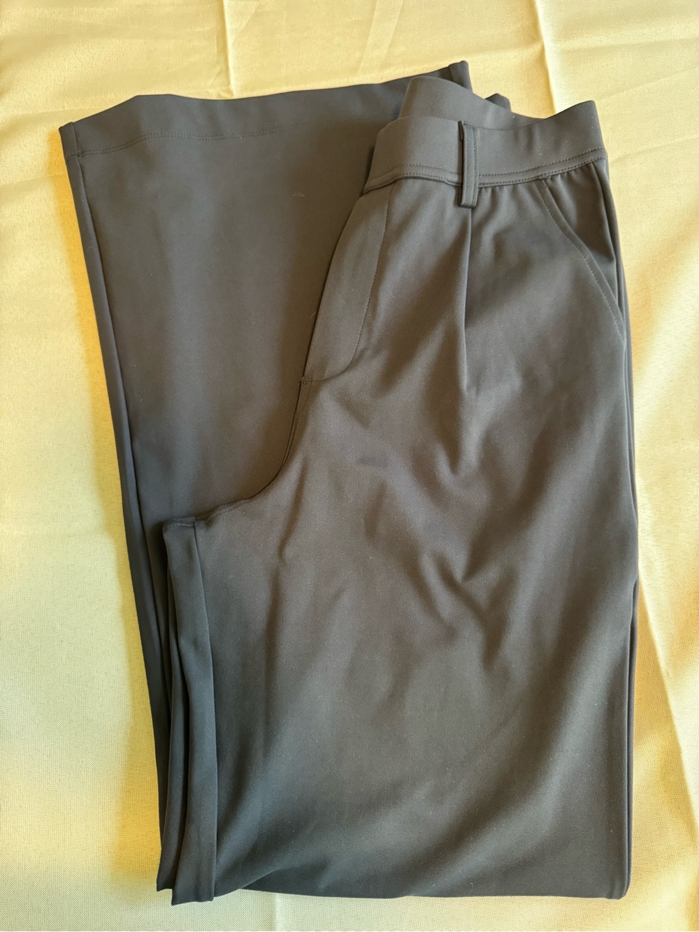 HALARA Women's Flare Pants in Navy Blue